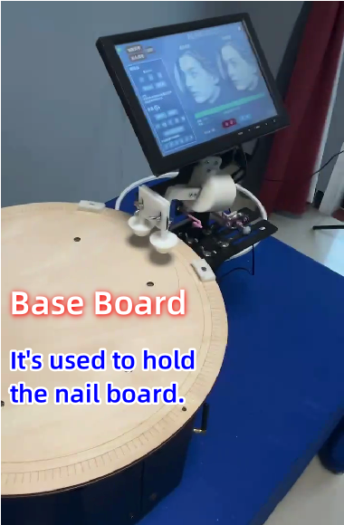 What is the Base Board on this string art making machine?